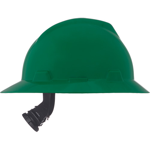 Casques de s&eacute;curit&eacute; &agrave; bordure compl&egrave;te V-Gard, R&eacute;pond aux normes CSA type 1, Suspension Rochet, Non ventil&eacute; Equipex