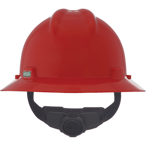 Casques de s&eacute;curit&eacute; &agrave; bordure compl&egrave;te V-Gard, R&eacute;pond aux normes CSA type 1, Suspension Rochet, Non ventil&eacute; Equipex
