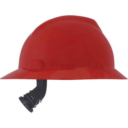 Casques de s&eacute;curit&eacute; &agrave; bordure compl&egrave;te V-Gard, R&eacute;pond aux normes CSA type 1, Suspension Rochet, Non ventil&eacute; Equipex
