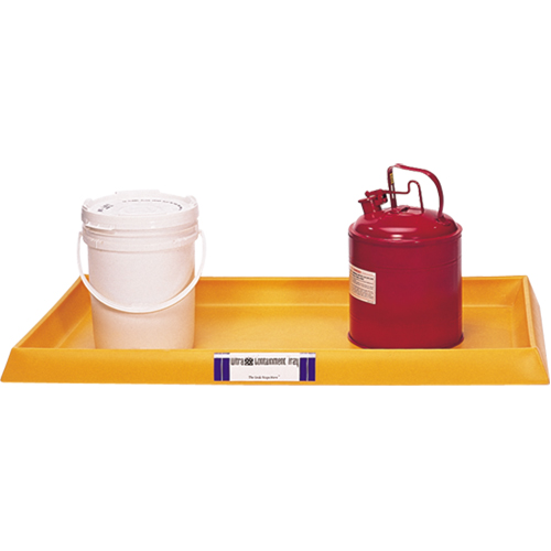 Ultra-Containment Tray&reg;, 54" L x 29.8" W x 3.5" H, 16.5 US gal. Spill Capacity Equipex