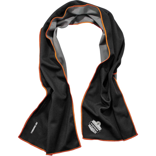 Serviette de refroidissement en microfibre Chill-Its 6602MF, Noir Equipex