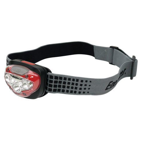 HD Vision Industrial Headlamp, LED, 300 Lumens, 4.33 Hrs. Run Time, AAA Batteries Equipex