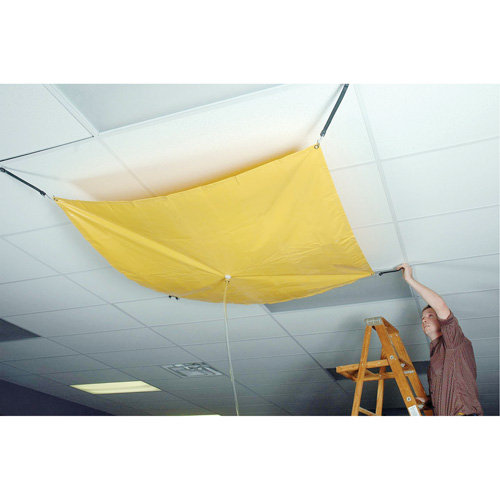 Ultra-Drip Diverter&reg; Roof Drip Diverter, 10' L x 10' W, Vinyl Equipex