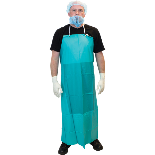Tabliers en PVC, PVC, Vert, 36" la x 50" lo Equipex