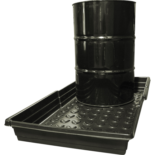 Drum Decks, 30.5" L x 57" W x 6" H, 33 US gal. Spill Capacity Equipex