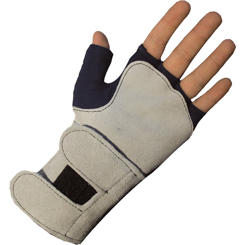 Anti-Impact Glove With Wrist Support, Medium, Synthetic Palm, Slip-On Cuff Equipex