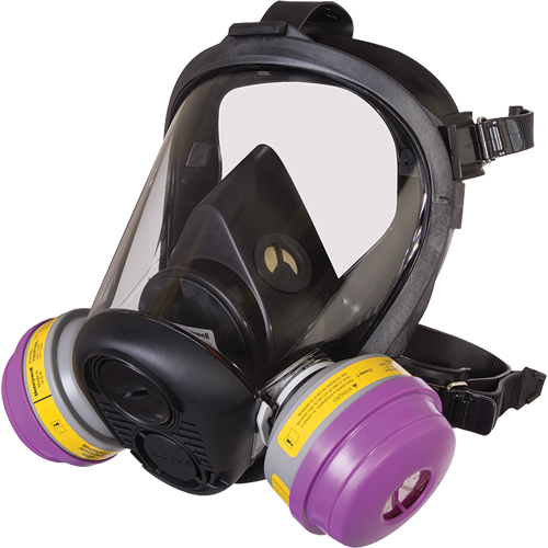Respirateur &agrave; masque complet de s&eacute;rie RU6500 de North, Silicone, Grand Equipex
