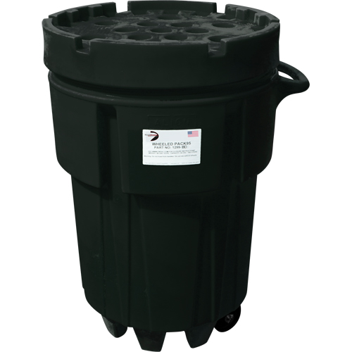 Wheeled Poly-Spillpaks, 95 US gal., Mobile Equipex