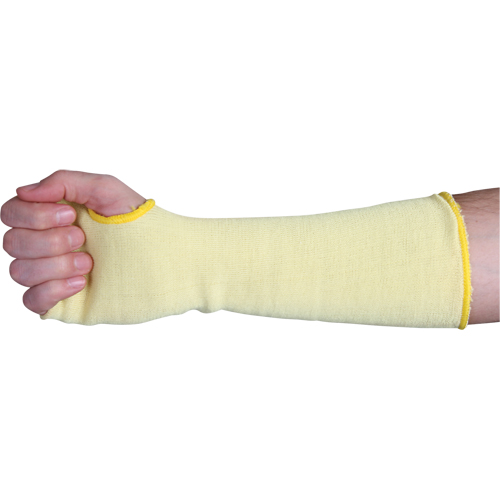 Cut-Resistant Sleeves, Kevlar&reg;, 14", ANSI/ISEA 105 Level 3, Yellow Equipex