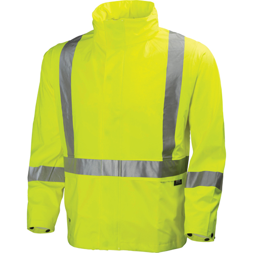 Veste imperm&eacute;able Narvik , Polyester, Jaune lime haute visibilit&eacute;, Petit Equipex