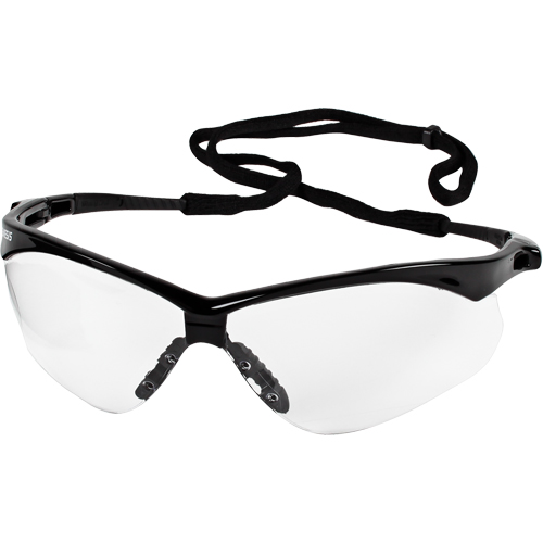 KleenGuard Nemesis Safety Glasses, Clear Lens, Anti-Fog, ANSI Z87+/Meets/Exceeds CSA Z94.3 Equipex