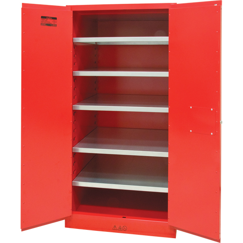 Armoire pour peintures et encres, 96 gal., 5 tablettes Equipex