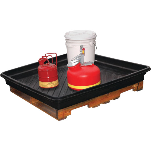 Ultra-Utility Trays&reg;, 40" L x 48" W x 3.5" H, 30 US gal. Spill Capacity Equipex