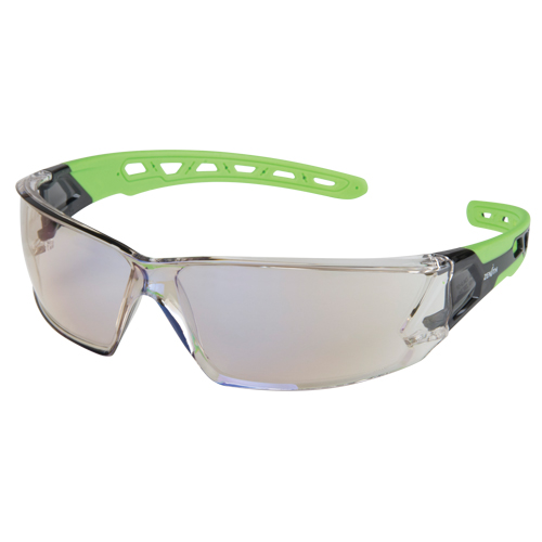 Lunettes de s&eacute;curit&eacute; s&eacute;rie Z2500, Lentille Miroir int&eacute;rieur/ext&eacute;rieur, Anti-&eacute;gratignures, ANSI Z87+/R&eacute;pond ou surpasse la norme CSA Z94.3 Equipex