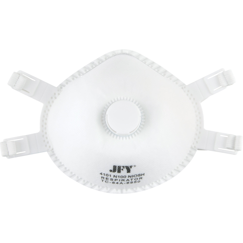 Respirateur contre les particules, N100, Certifi&eacute; NIOSH, Moyen/grand Equipex