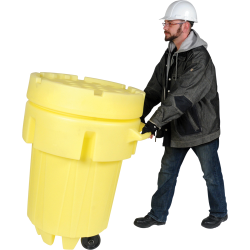 Ultra-Overpacks&reg; Wheeled Drum, 95 gal., Mobile Equipex