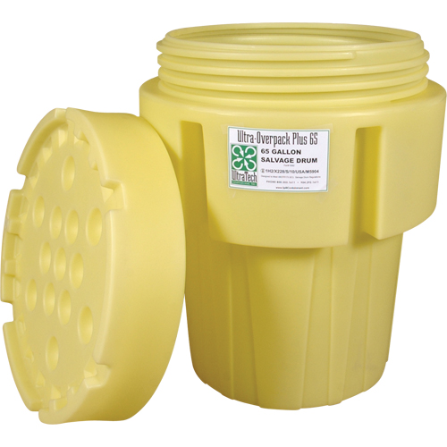 Baril Ultra-Overpacks, 65 gal., Stationnaire Equipex