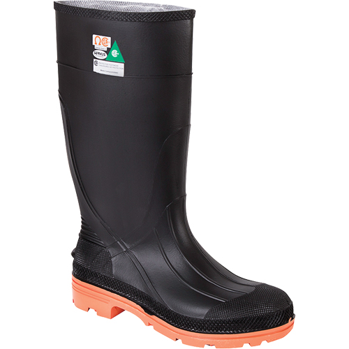 PRM Workboots, PVC, Steel Toe, Size 11, Puncture Resistant Sole Equipex
