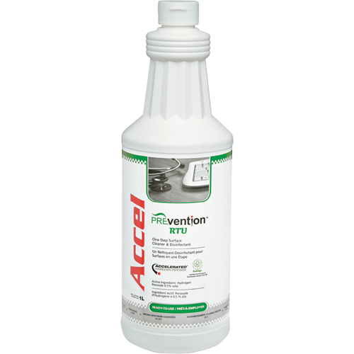Peroxyde d'hydrog&egrave;ne PREVention Accel, Serviette, Antiseptique Equipex