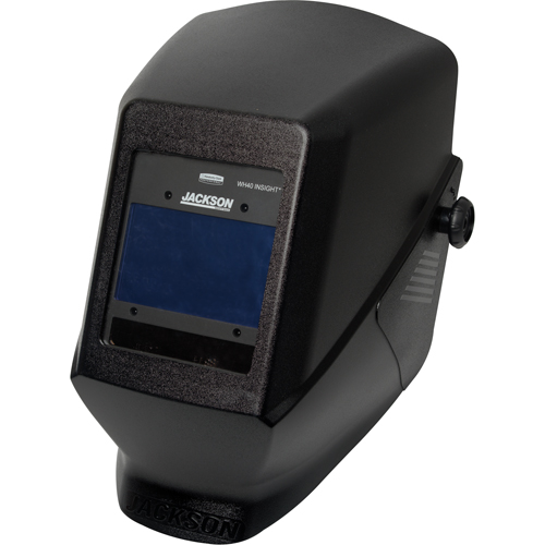 Masque de soudage FAA variable Insight, 3,94" lo x 2,36" la Champ de vision, Teinte 9 - 13, Noir Equipex