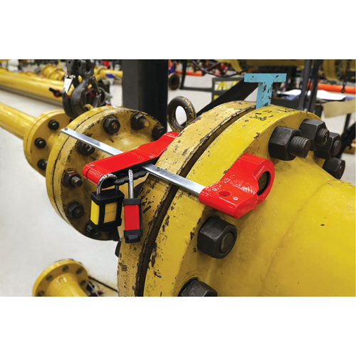 Blind Lockout Device Large, Flange Type Equipex