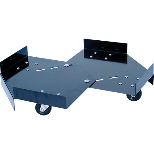 Universal Steel Dolly, 26.5" L x 26.5" W x 5" H Equipex