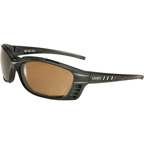 Uvex&reg; Livewire Safety Glasses with HydroShield Lenses, Espresso Lens, Anti-Fog, Meets/Exceeds CSA Z94.3 Equipex