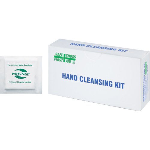 Lingettes humides nettoyantes pour les mains, Serviette Equipex