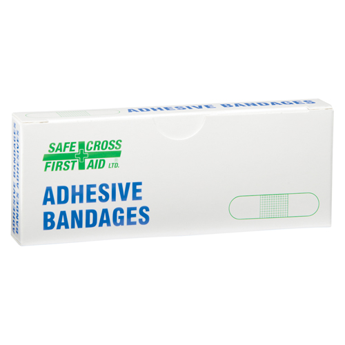Bandages, Rectangular/Square, 3", Plastic, Non-Sterile Equipex