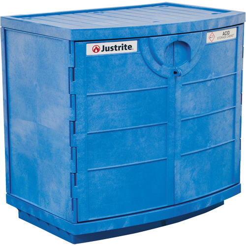 Armoire en poly&eacute;thyl&egrave;ne pour produits corrosifs et acides, 24 gal., 36" x 35" x 25" Equipex