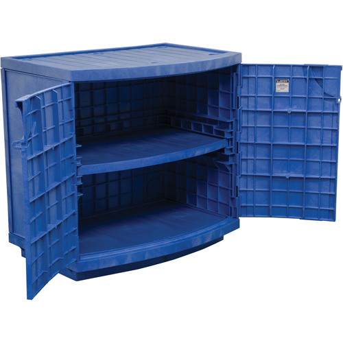 Armoire en poly&eacute;thyl&egrave;ne pour produits corrosifs et acides, 24 gal., 36" x 35" x 25" Equipex