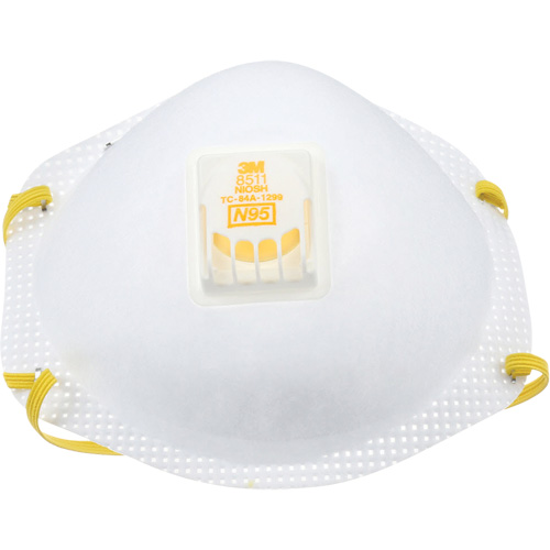 8511 Particulate Respirators, N95, NIOSH Certified Equipex