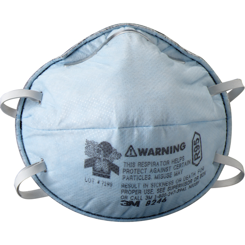 Respirateurs contre les particules 8246, R95, Certifi&eacute; NIOSH Equipex