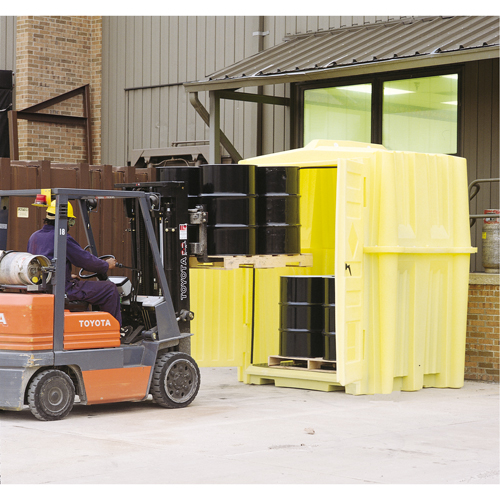 Job Hut, 90" L x 61.5" W x 94" H, 8000 lbs. Load Capacity Equipex