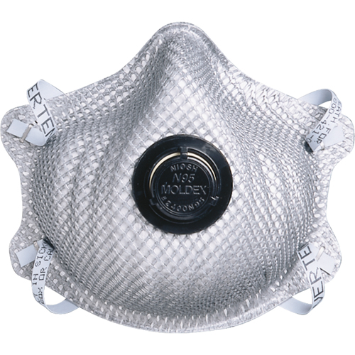 Respirateurs contre les particules 2400, N95, Certifi&eacute; NIOSH, Grand/Moyen Equipex