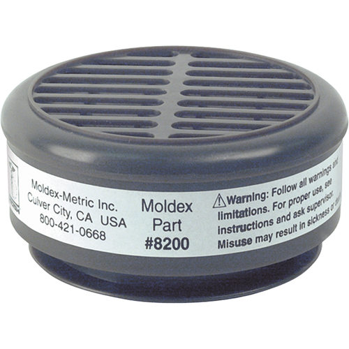 8000 Series Replacement Cartridges, Gas/Vapour Cartridge, Acid Gas Equipex