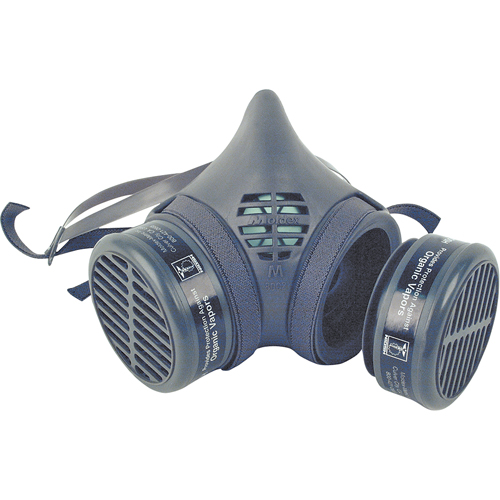 8000 Series Assembled Respirator, Elastomer/Thermoplastic, Medium Equipex