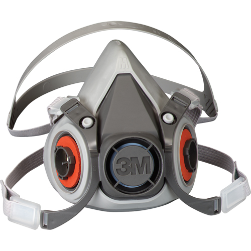 Respirateur r&eacute;utilisable &agrave; demi-masque s&eacute;rie 6000, Thermoplastique, Grand Equipex