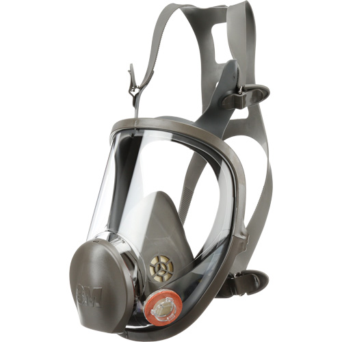 6000 Series Full Facepiece Reusable Respirator, Elastomer/Silicone/Thermoplastic, Large Equipex