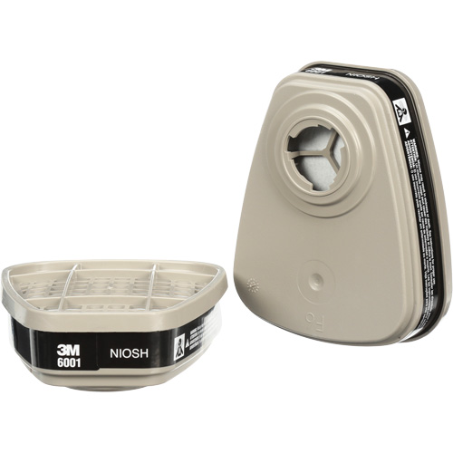 Cartouches pour respirateur s&eacute;rie 6000, Cartouche gaz/vapeur, Vapeur organique Equipex