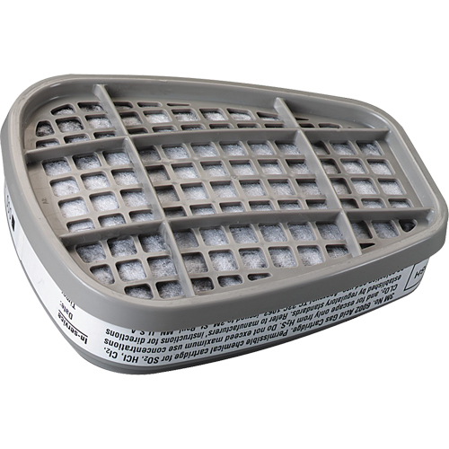 6000 Series Respirator Cartridges, Gas/Vapour Cartridge, Acid Gas Equipex