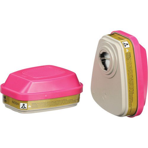 6000 Series Respirator Cartridges, Gas/Vapour Cartridge, Multi-Gas/Vapour/P100 Equipex