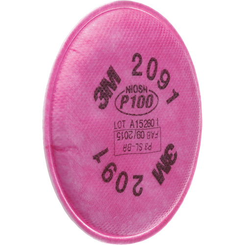 Pr&eacute;filtres pour respirateurs s&eacute;rie 2000, Filtre contre les particules, Filtre P100 Equipex