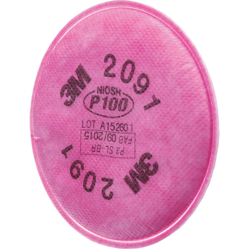 Pr&eacute;filtres pour respirateurs s&eacute;rie 2000, Filtre contre les particules, Filtre P100 Equipex