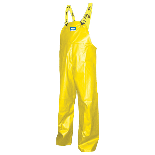 Pantalons &agrave; bavette Journeyman, Moyen, Polyester/PVC, Jaune Equipex