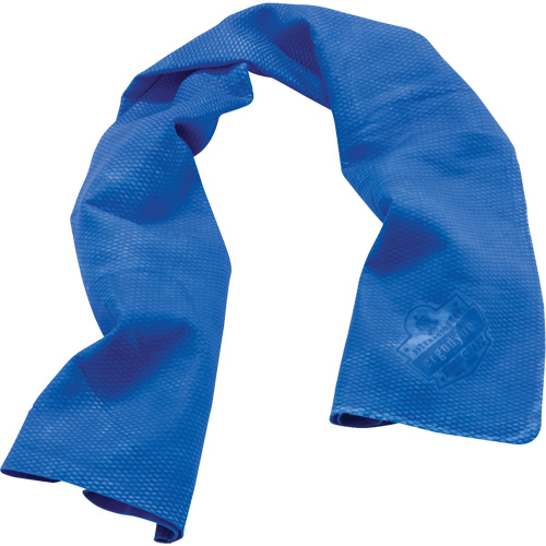 Serviettes de refroidissement Chill-Its 6602, Bleu Equipex