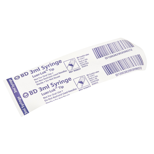 Seringue sans aiguille, 3 cc Equipex