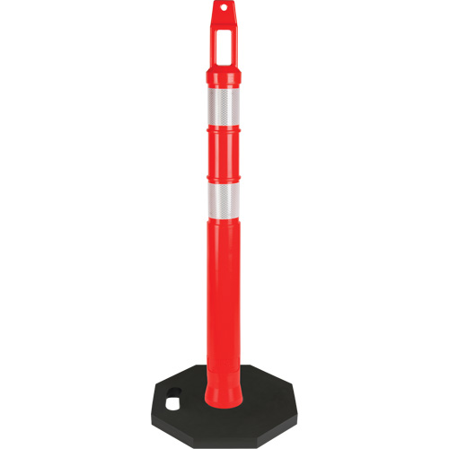 Premium Delineator Post, 42" H, Orange Equipex