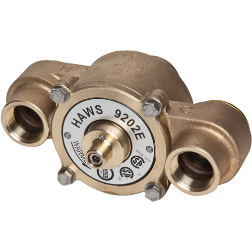 Vannes de m&eacute;lange thermostatique, 78 gal./min Equipex