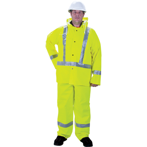Imperm&eacute;able pour la circulation de premi&egrave;re qualit&eacute; RZ900, Petit, Jaune lime haute visibilit&eacute; Equipex